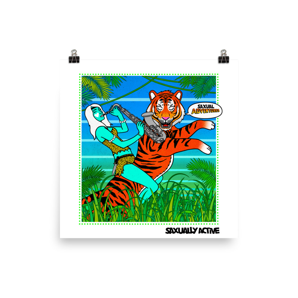 Saxual Adventures Poster