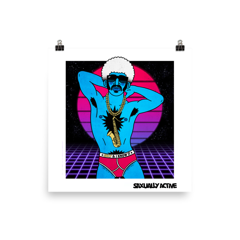 Saxy & i Know It Poster