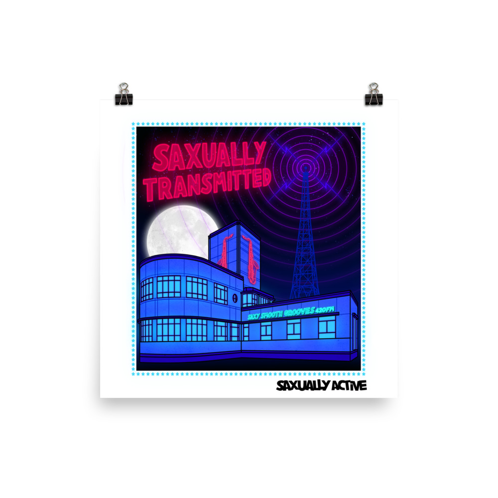 Saxually Transmitted Poster