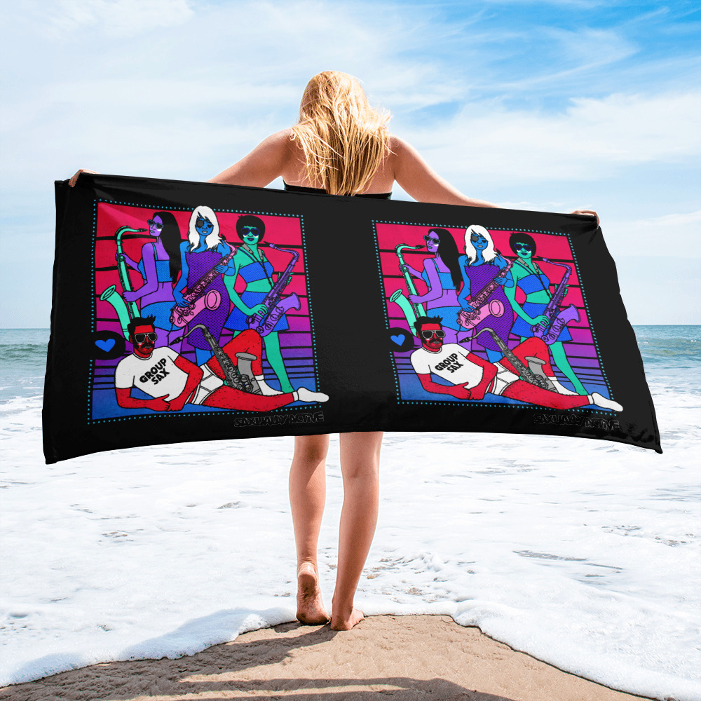 Group Sax Towel