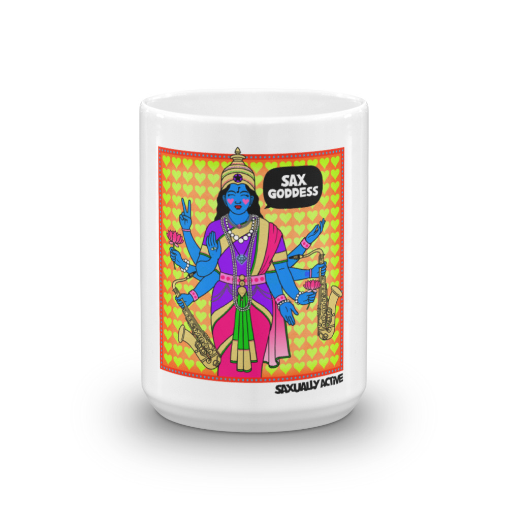 Sax Goddess Mug