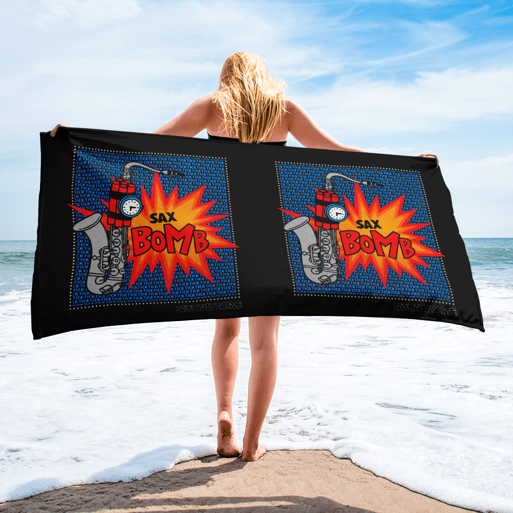 Sax Bomb Towel