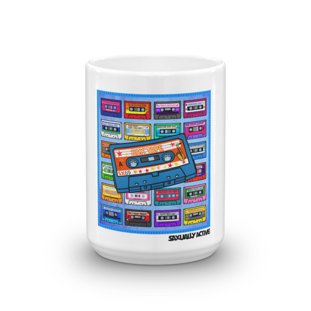 Sax Tape Mug