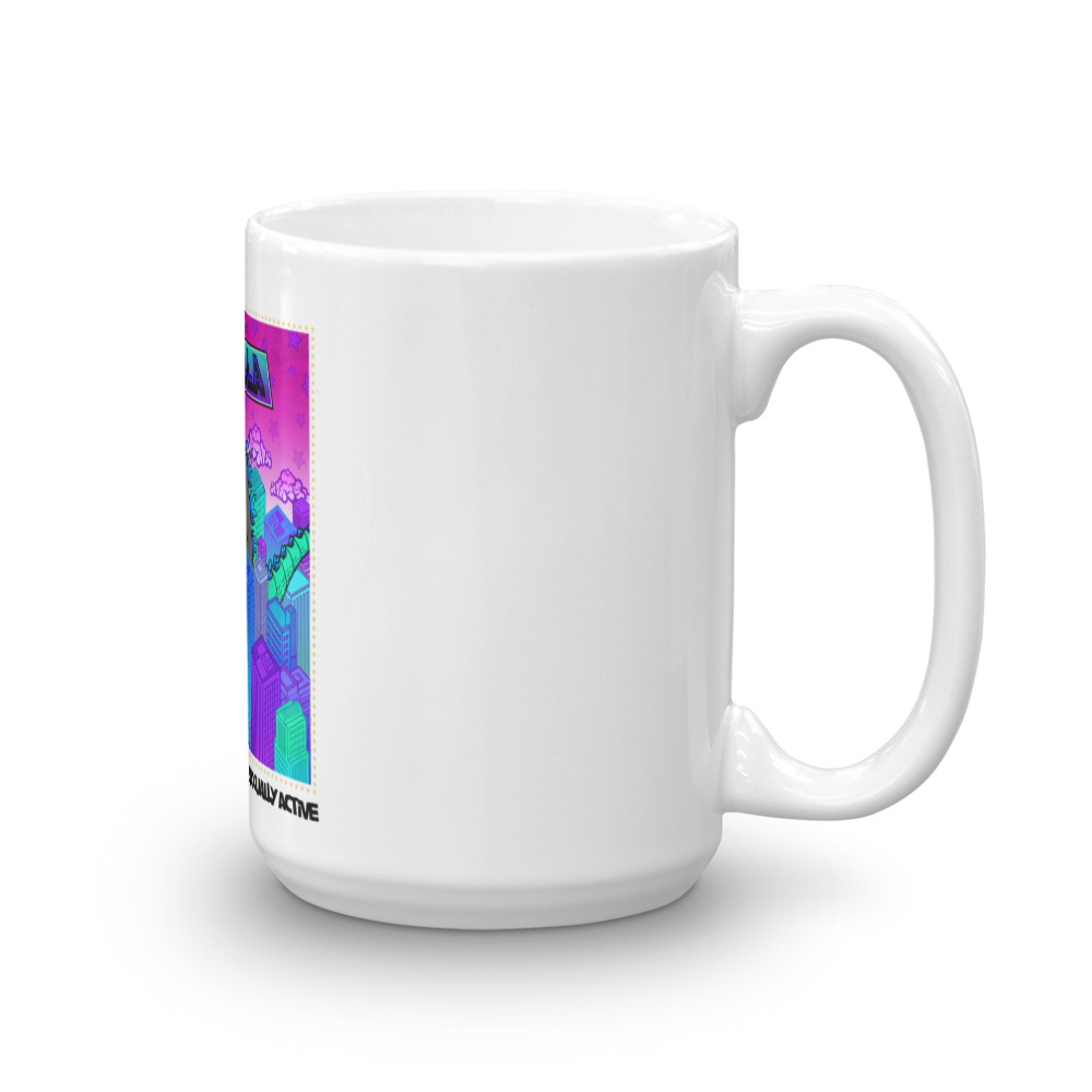 Saxzilla Mug - Image 3