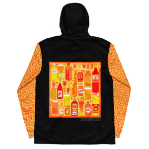 SAXOHOLICS ANONYMOUS UNISAX WINDBREAKER W/HOOD