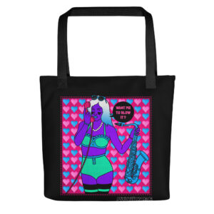 Phone Sax Tote bag