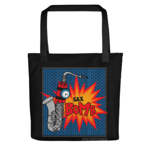 Sax Bomb Tote bag