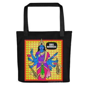 Sax Goddess Tote bag