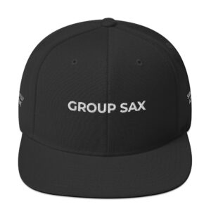 GROUP SAX SNAPBACK