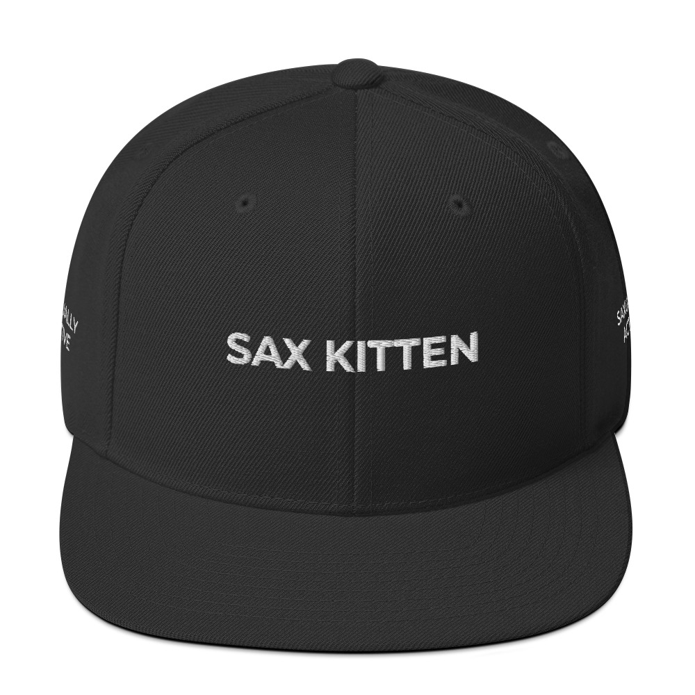 SAX KITTEN SNAPBACK